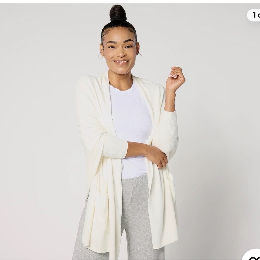 Barefoot Dreams Cream Women's Cardigan